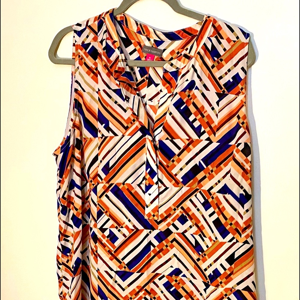 Sleeveless mini dress or tunic